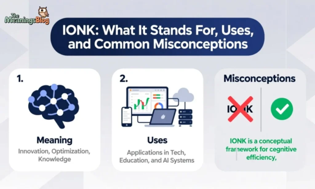 IONK Meaning & Definition