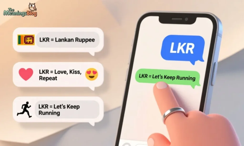 How to Respond to "LKR" in a Message