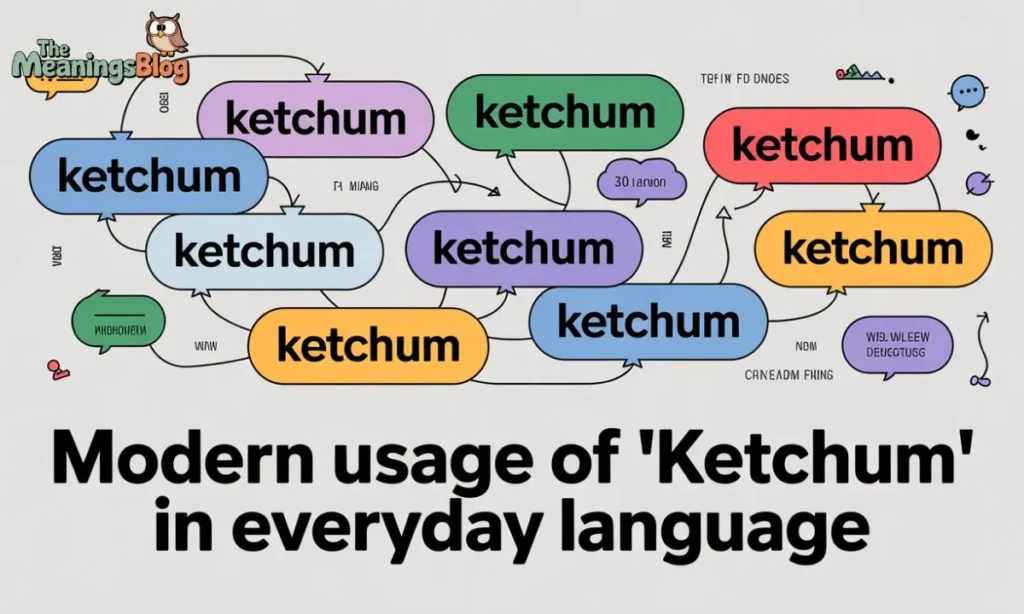 Modern Usage of "Ketchum" in Everyday Language