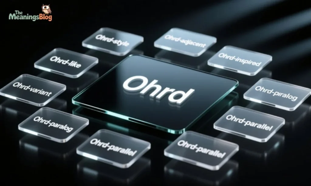 Ohrd Meaning in Physics, Medical, and Aircraft Terminology