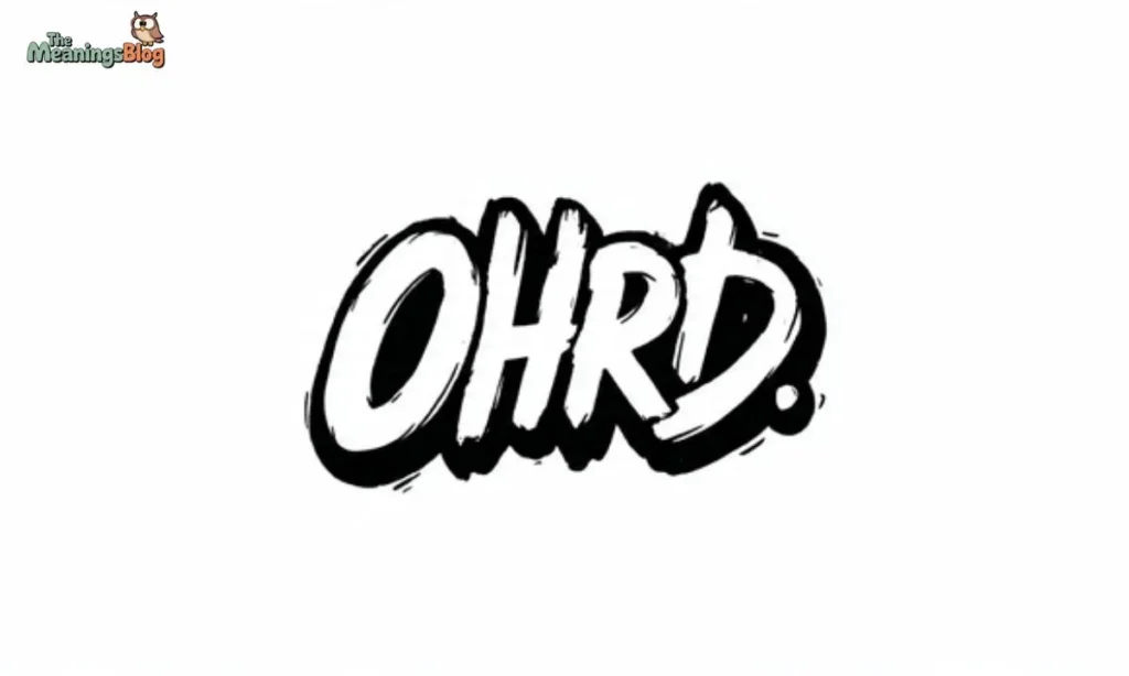 Ohrd Similar Terms & Alternatives