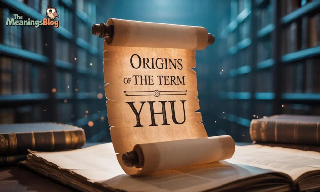 Origins of the Term "YHU"