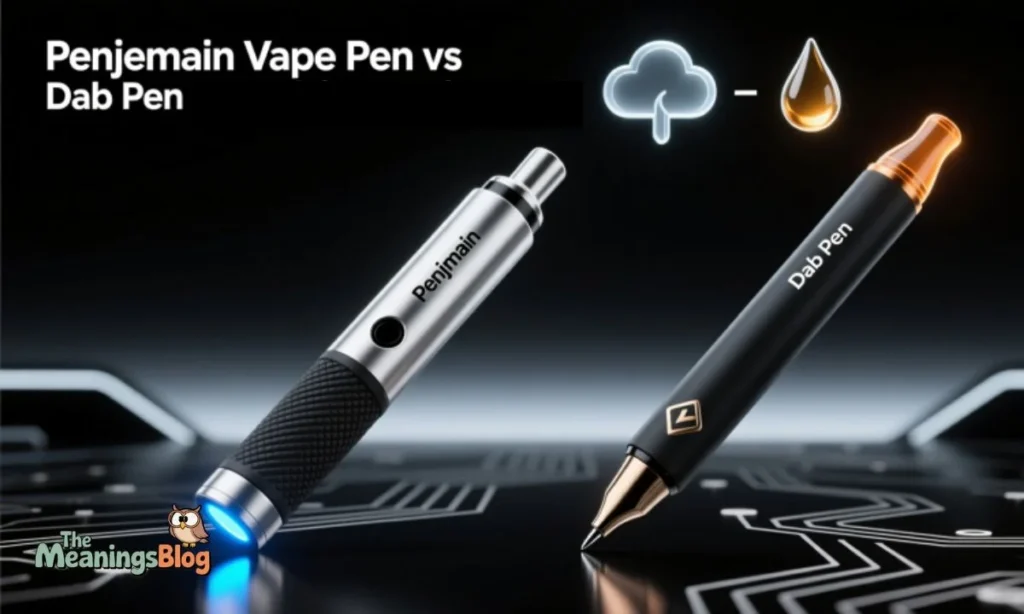 Penjamin Vape Pen vs Dab Pen