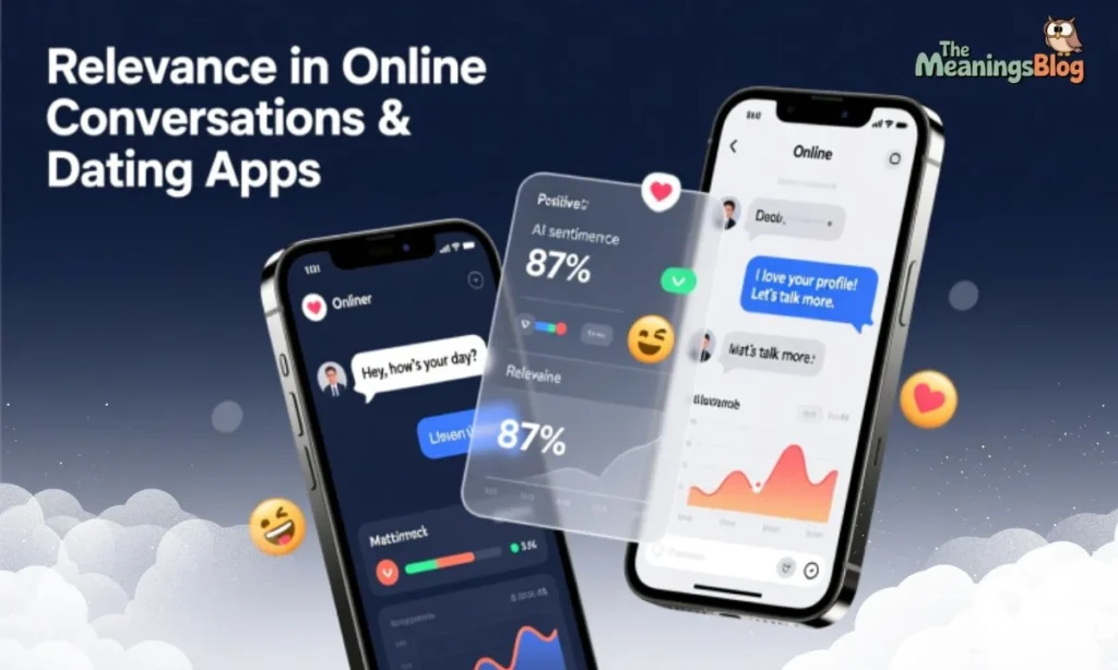 Relevance in Online Conversations & Dating Apps