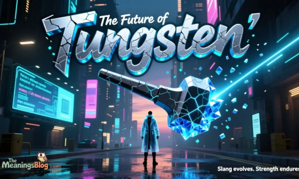 The Future of "Tungsten" in Slang