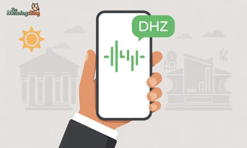 What Does DHZ Mean in Text Messages?