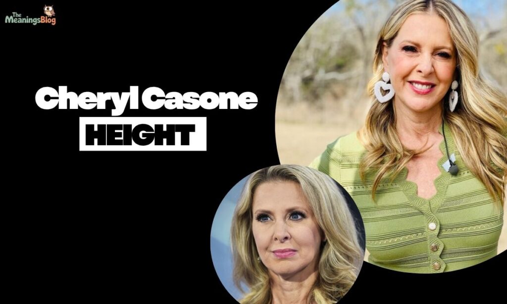 Cheryl Casone Height