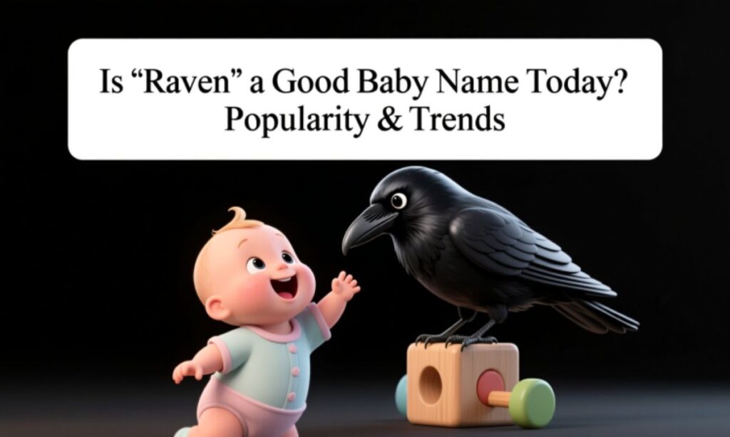 Is "Raven" a Good Baby Name Today? Popularity & Trends