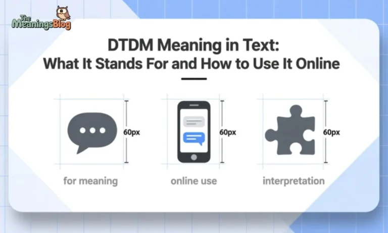 DTTM Meaning in Text: What It Stands For and How to Use It Online