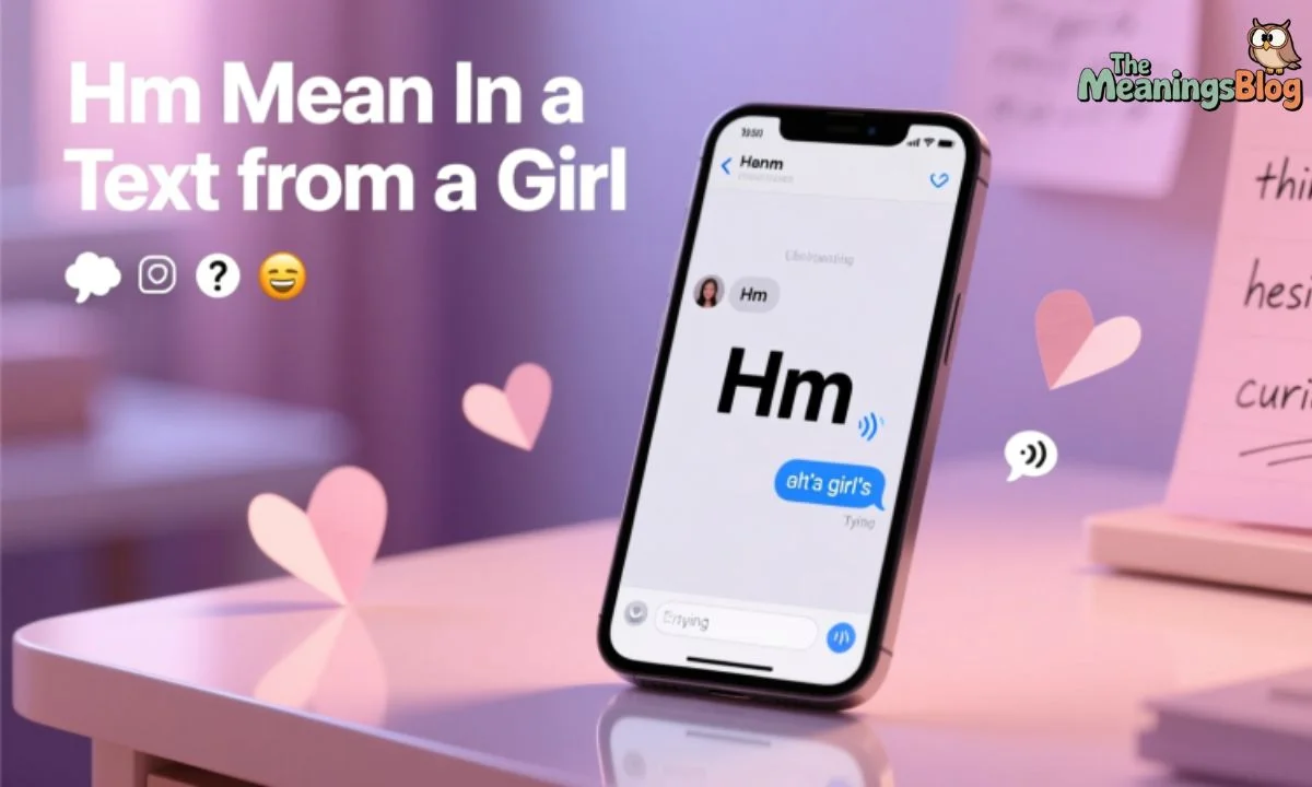 What Does “Hm” Mean in a Text from a Girl? Decode Every Hidden Message 2025