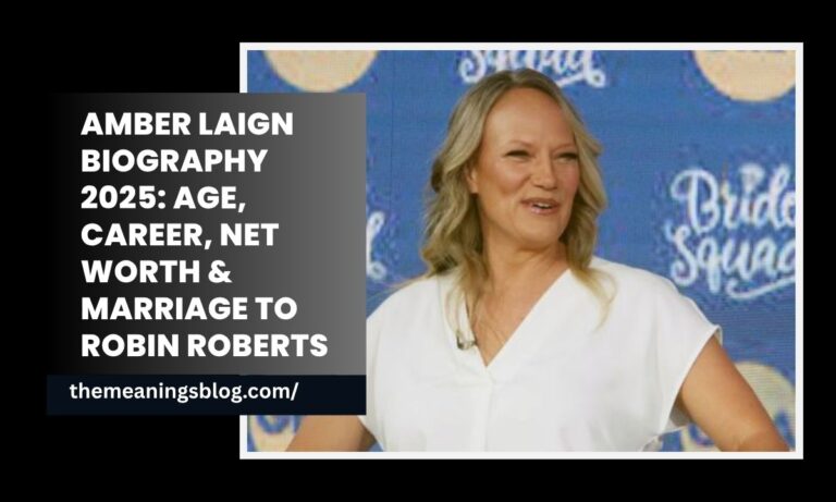 Amber Laign Biography 2025: Age, Career, Net Worth & Marriage to Robin Roberts